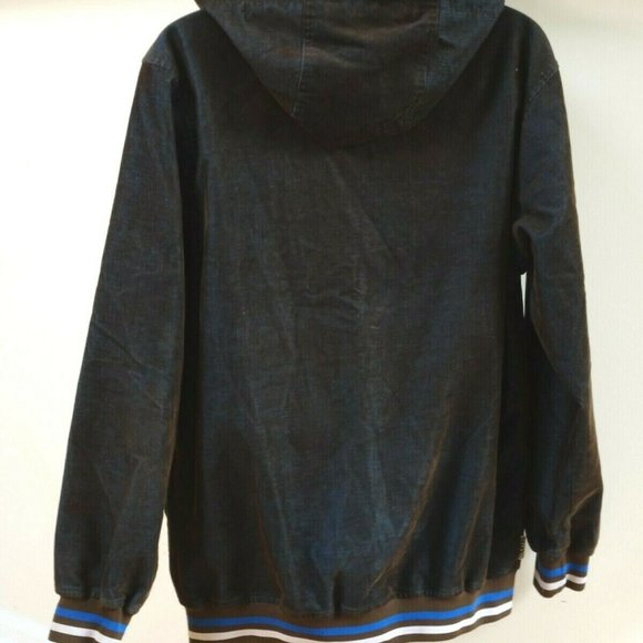 Nomis Shimmer Hoodie Sweatshirt Full Zip Jacket Size Large - Picture 4 of 7